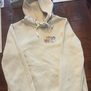 Astro World cream hoodie